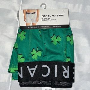 American eagle flex boxer brief St Patrick medium Irish